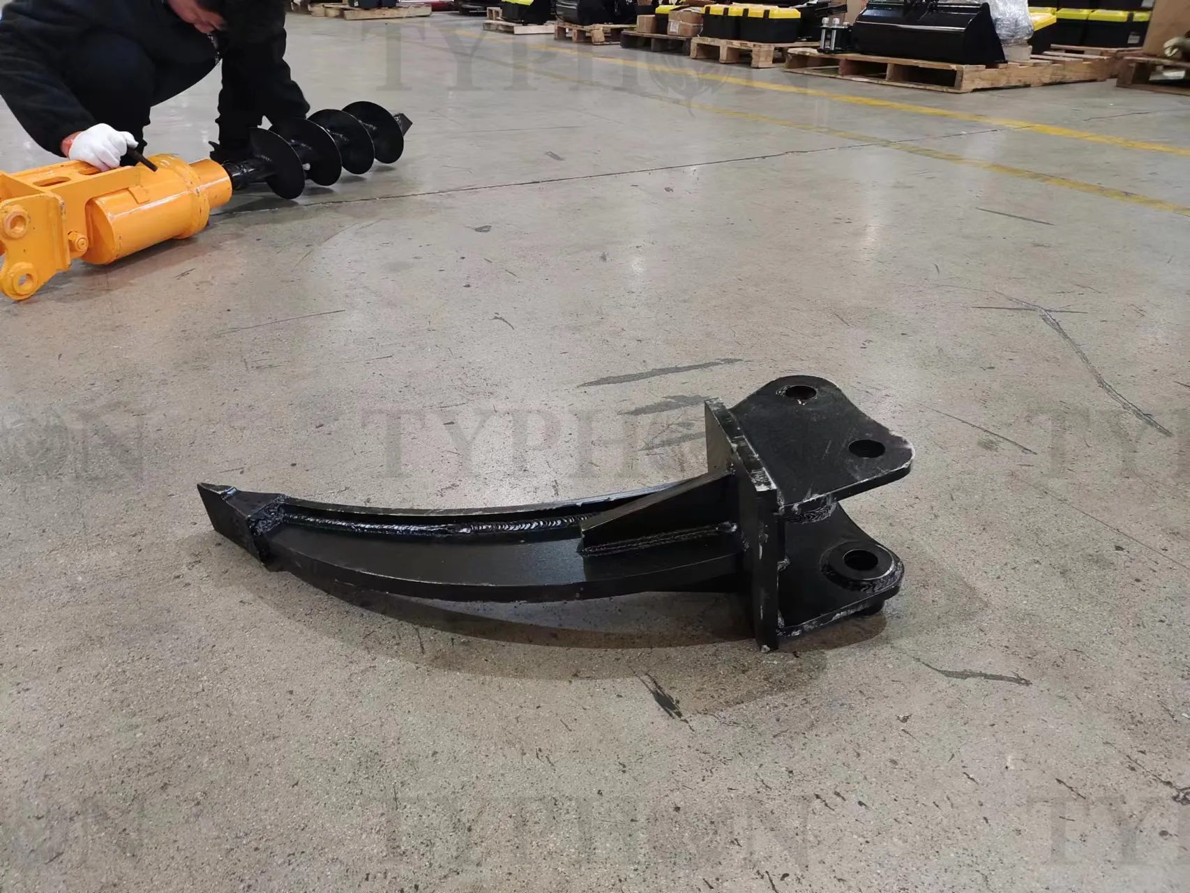 2.5 Ton Mini Excavator Attachment Ripper Single Shank TYPHON Digger Attachment TERROR X2 PRO