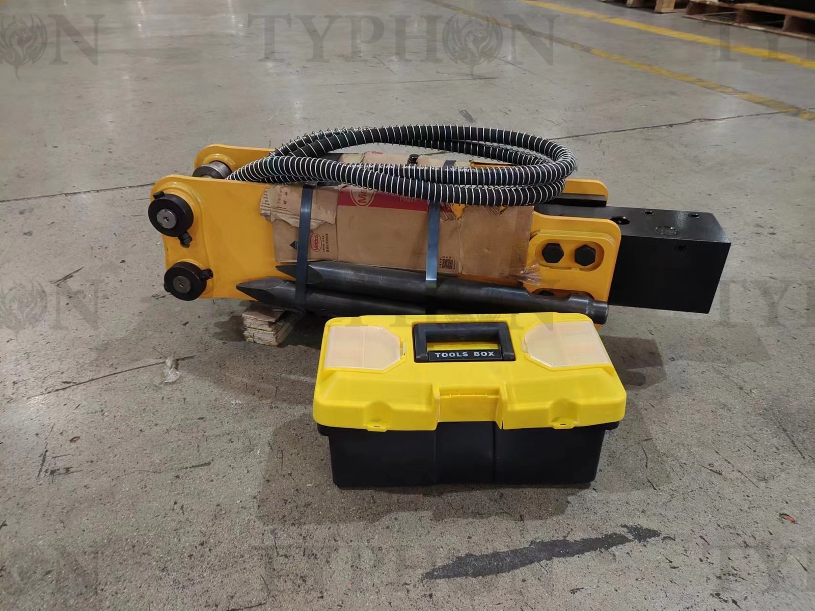 2.5 ton Mini Excavator Attachment Hydraulic Hammer Top Type Rock Breaker Generic TERROR X2 PRO