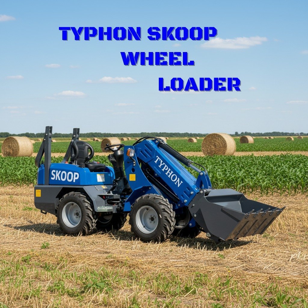 New TYPHON Telescopic Wheel Loader with Kubota D1105 engine 25 hp 1 ton Load USA