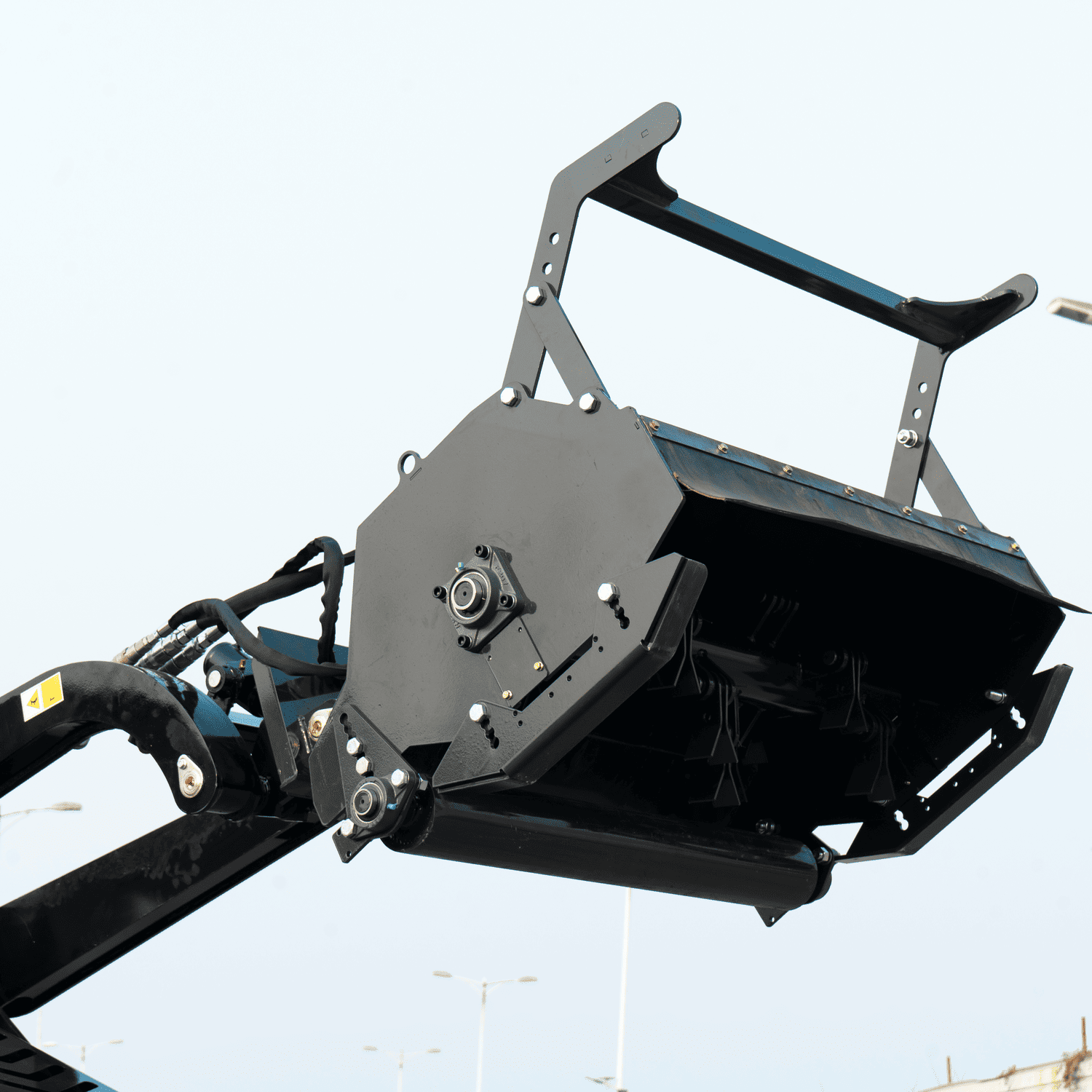 New TYPHON STOMP X1300 & STOMP 509 Mini Skid Steer Forestry Mulcher Attachment