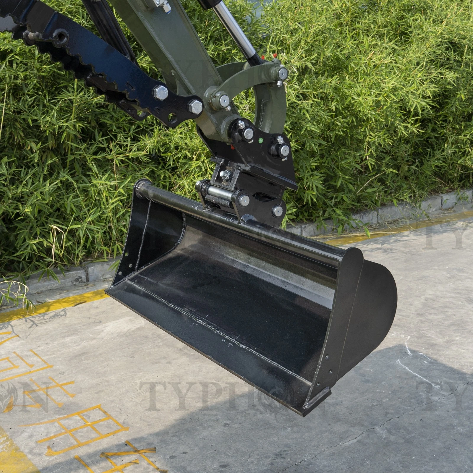 1000mm Leveling Bucket Attachment For 2-3 ton Mini Excavator Digging Bucket