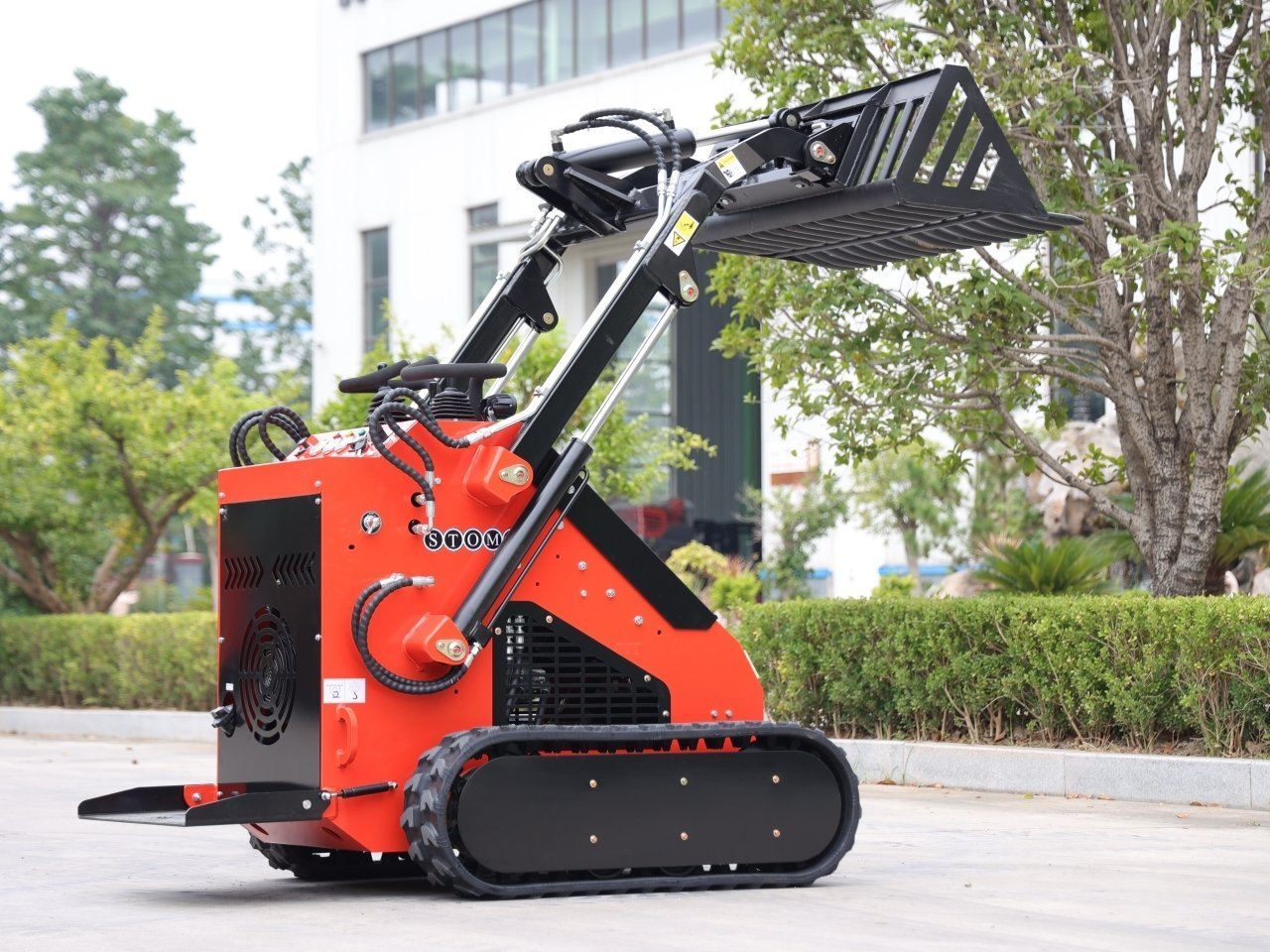 Skid Steer Loader Attachment Rock Bucket USA