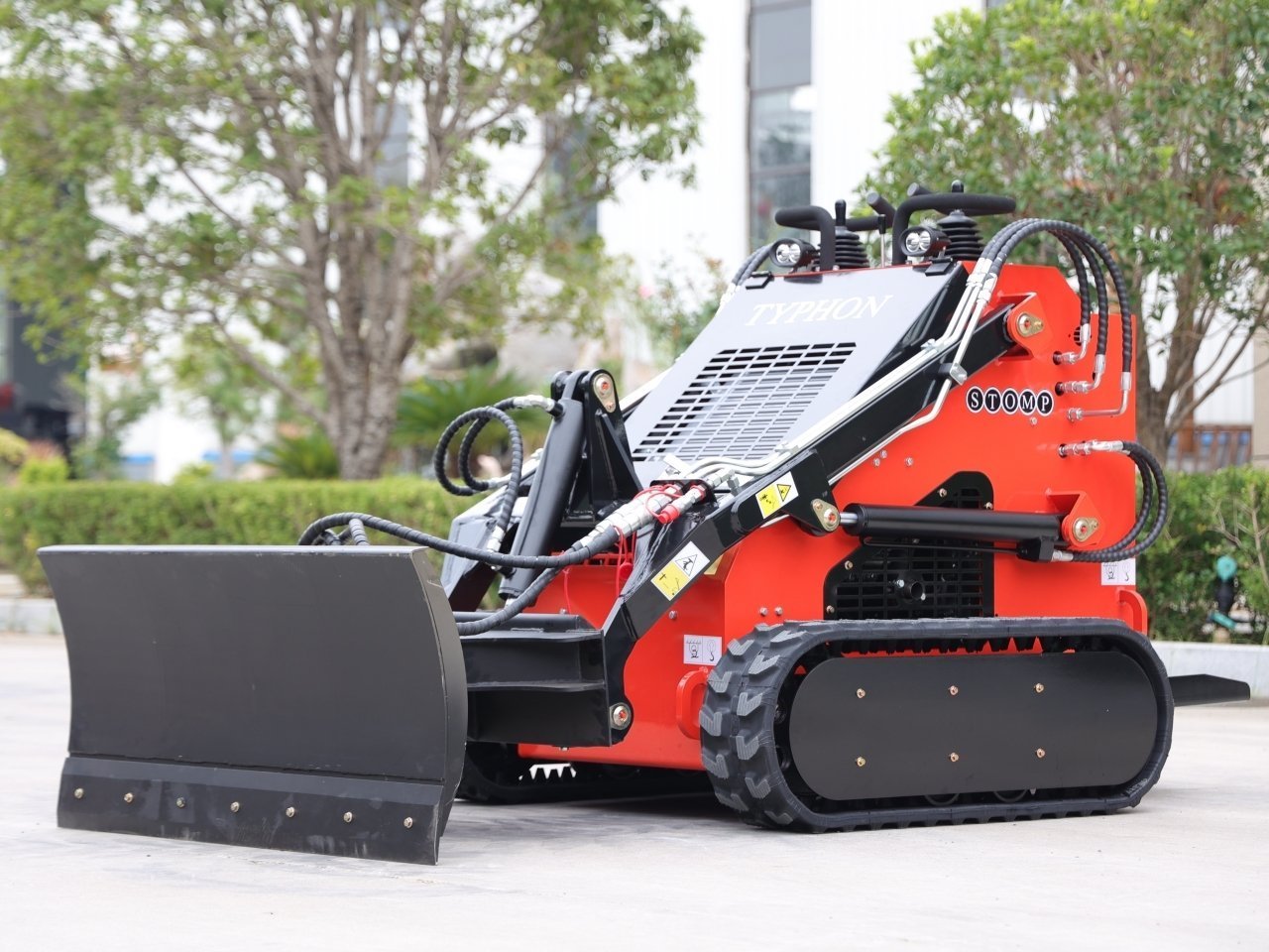 Skid Steer Loader Bull Dozer Attachment USA