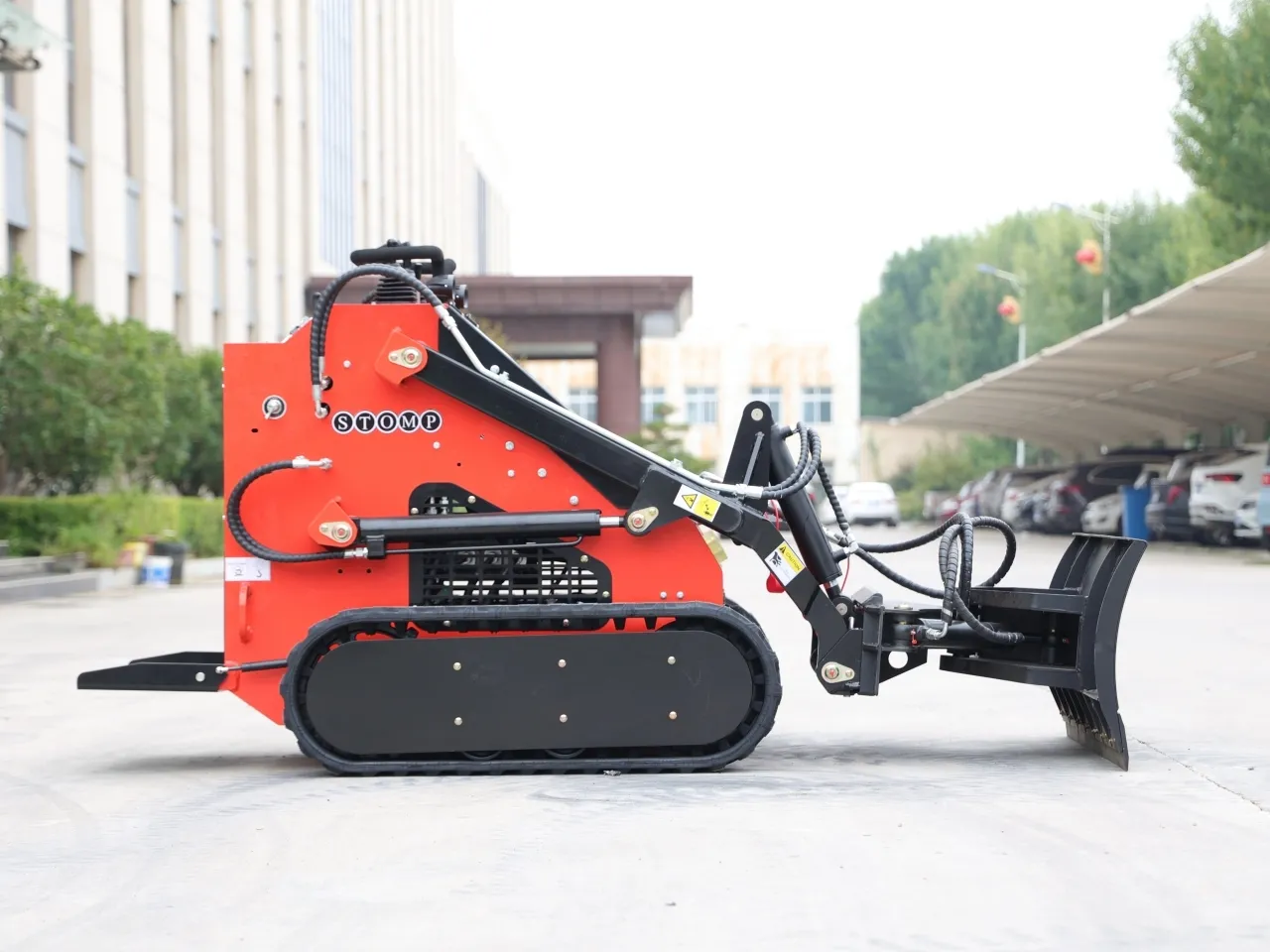 Skid Steer Loader Bull Dozer Attachment USA
