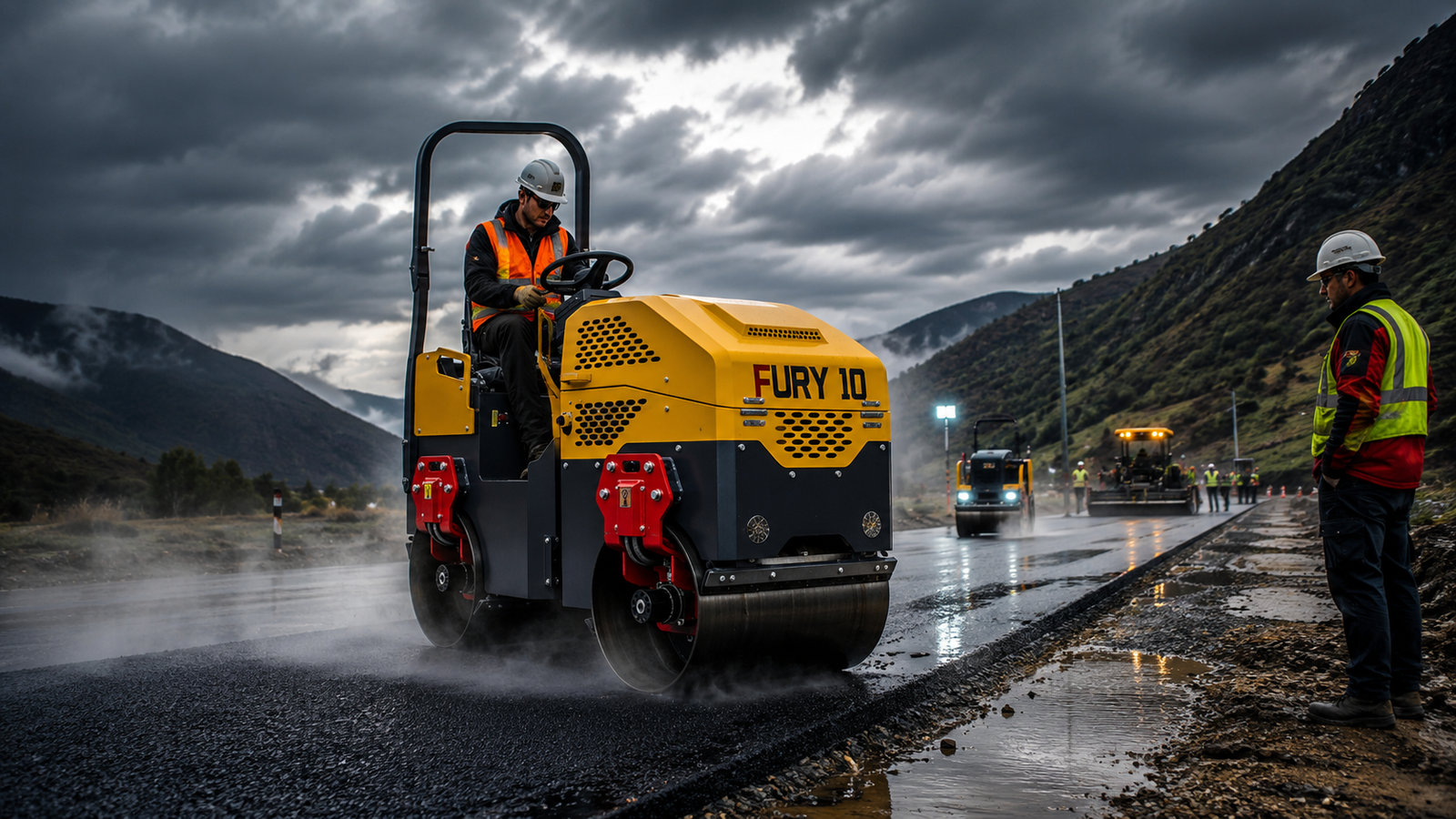 road roller