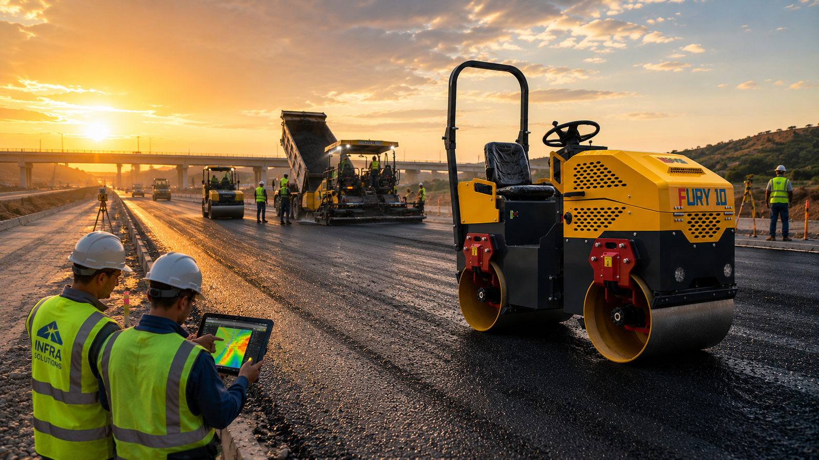 road roller
