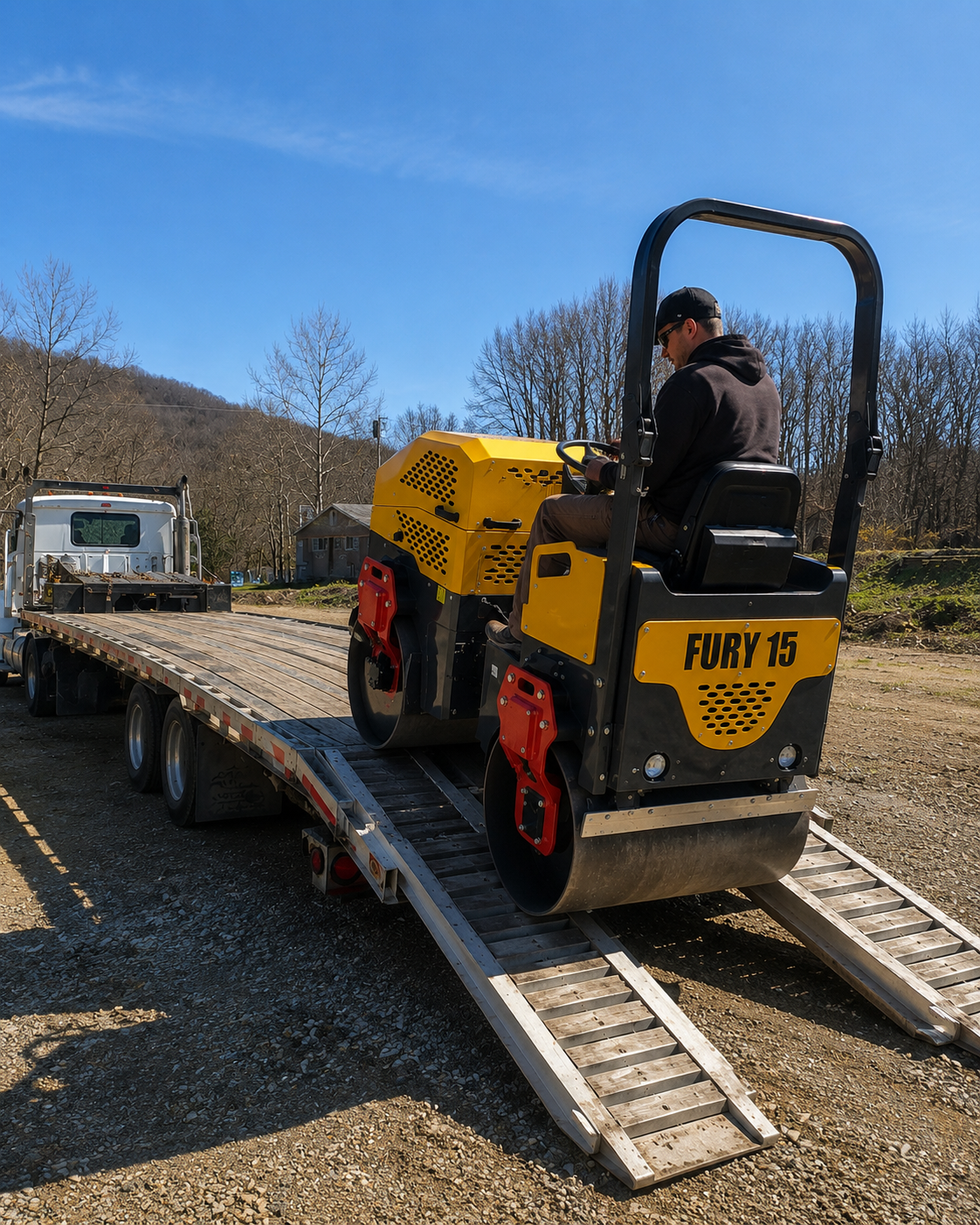 Heavy freight logistics and truck transportation