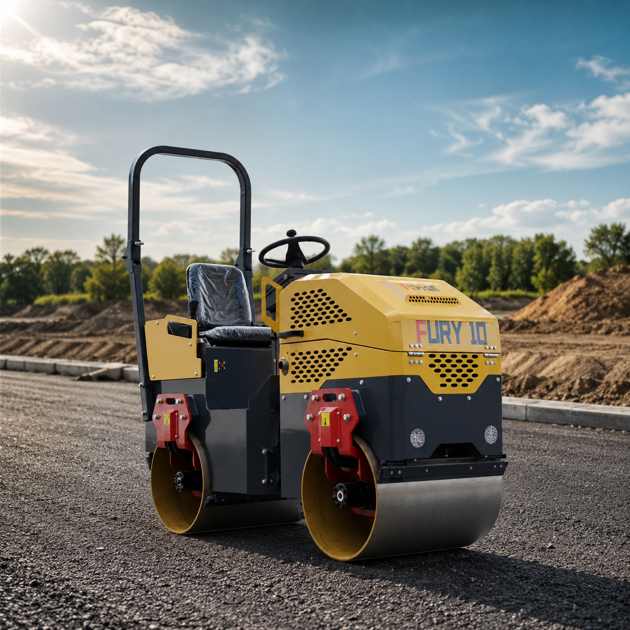 Fury 10 Skid Steer Roller