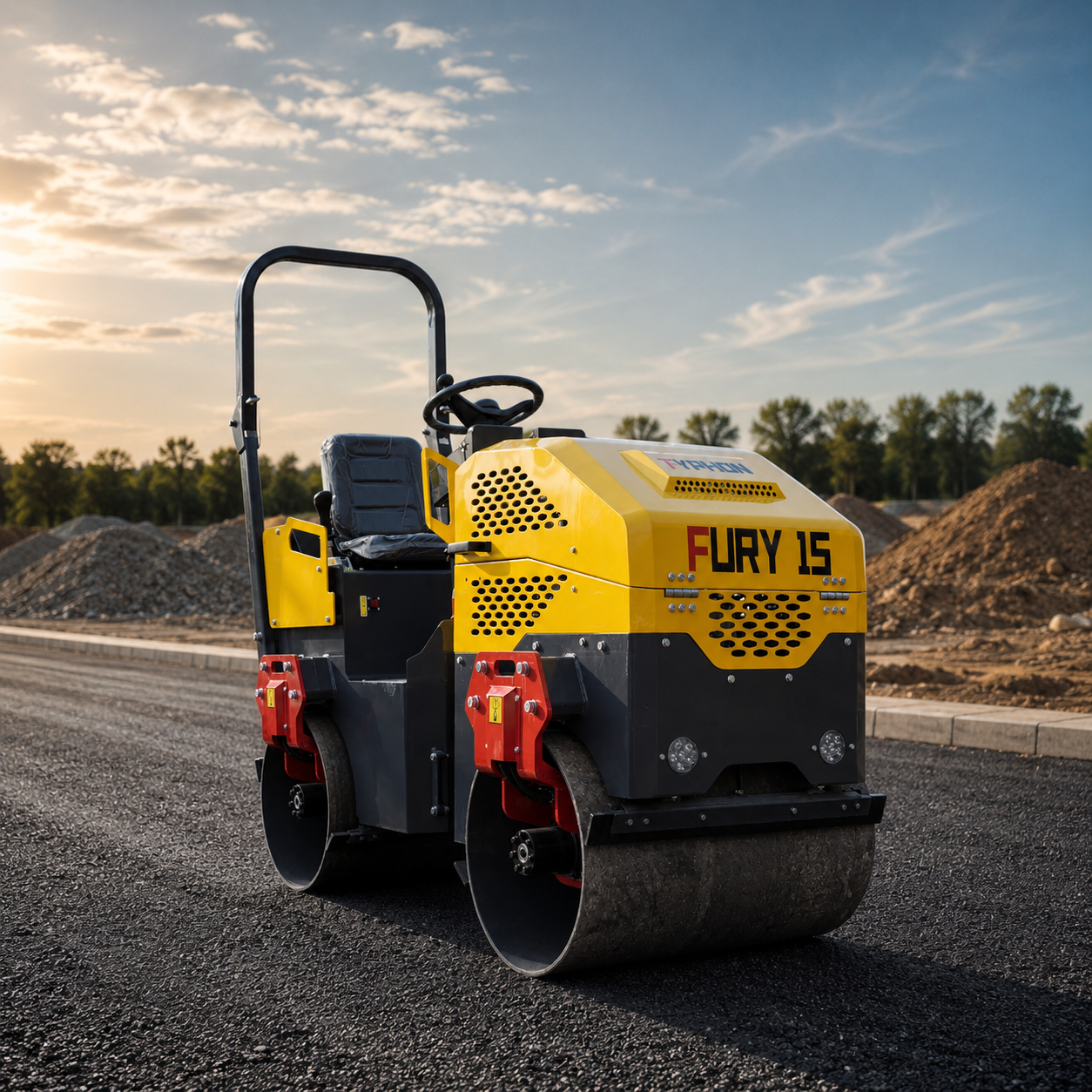 Fury 15 Skid Steer Roller