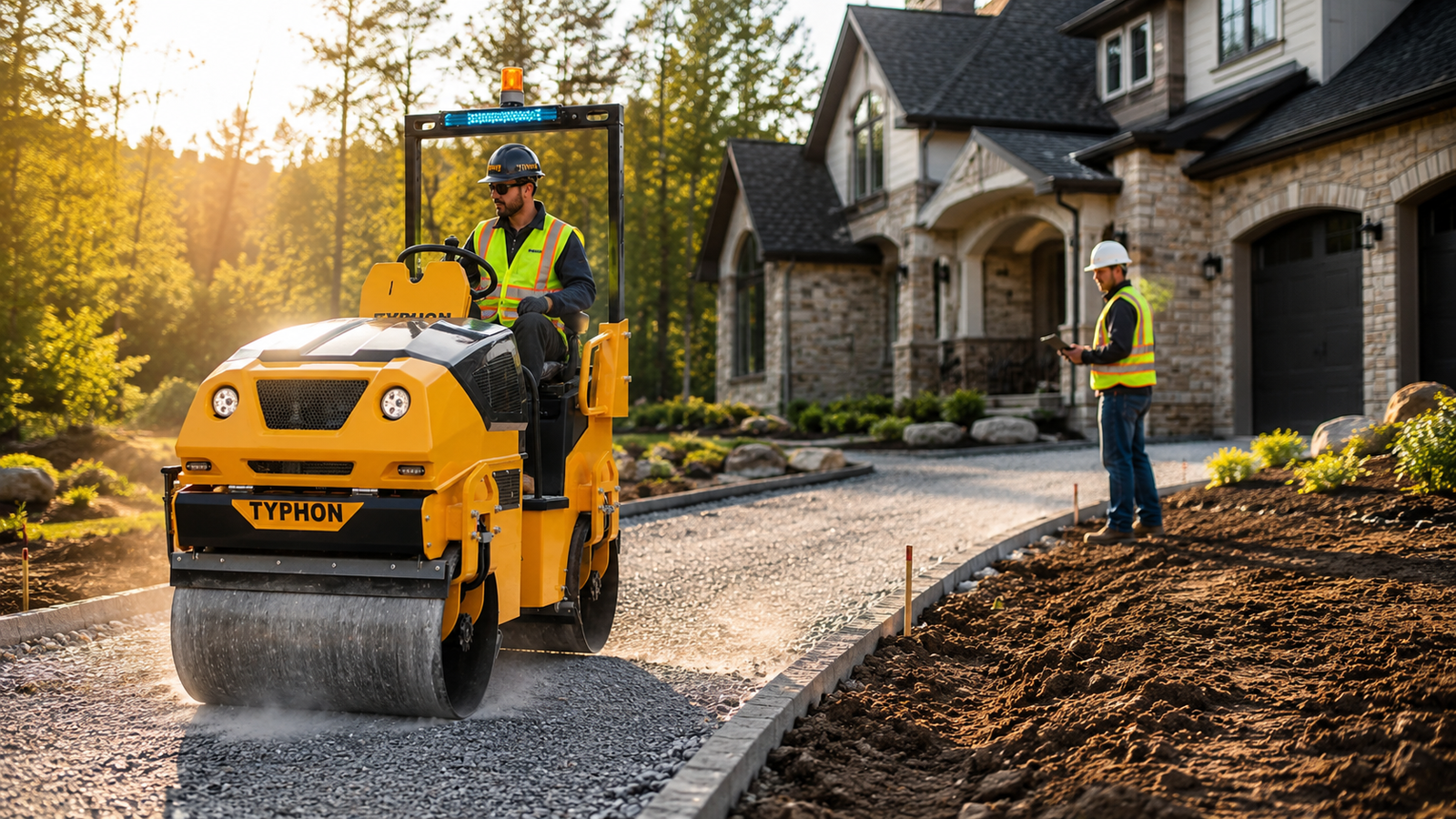 roadroller jobsite