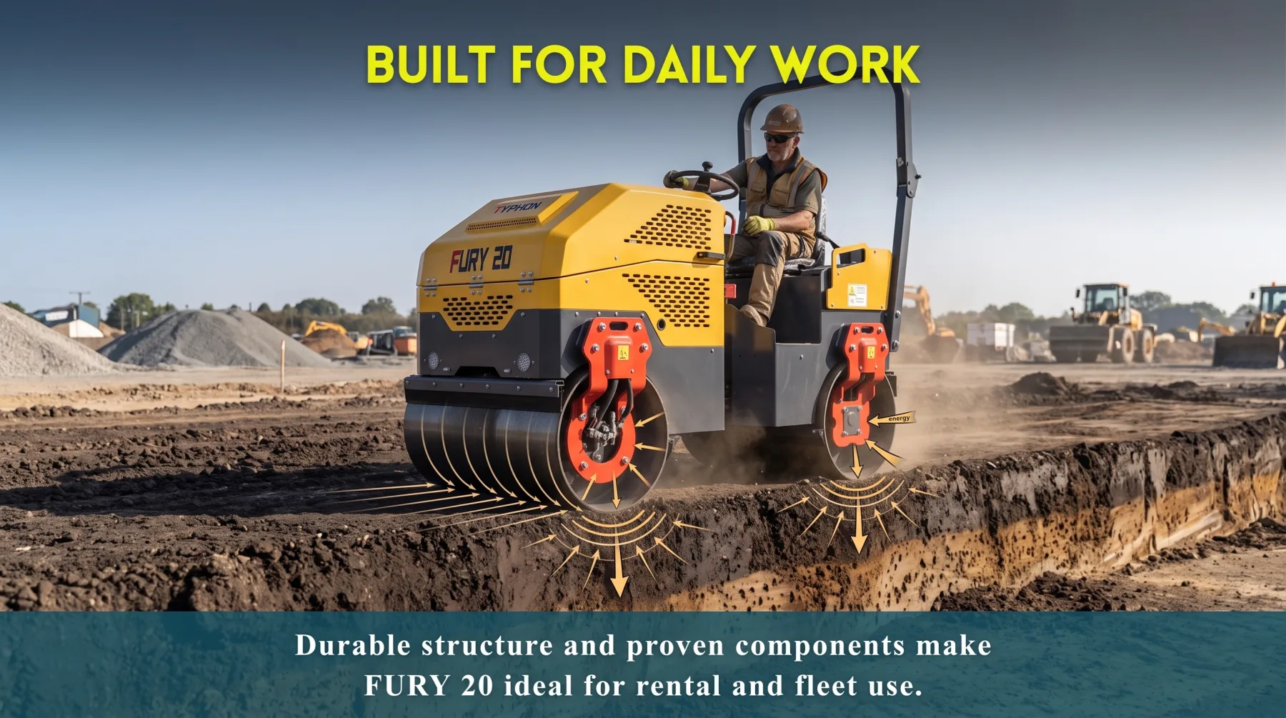 How Drum Weight Influences Road Roller Compaction Performance
