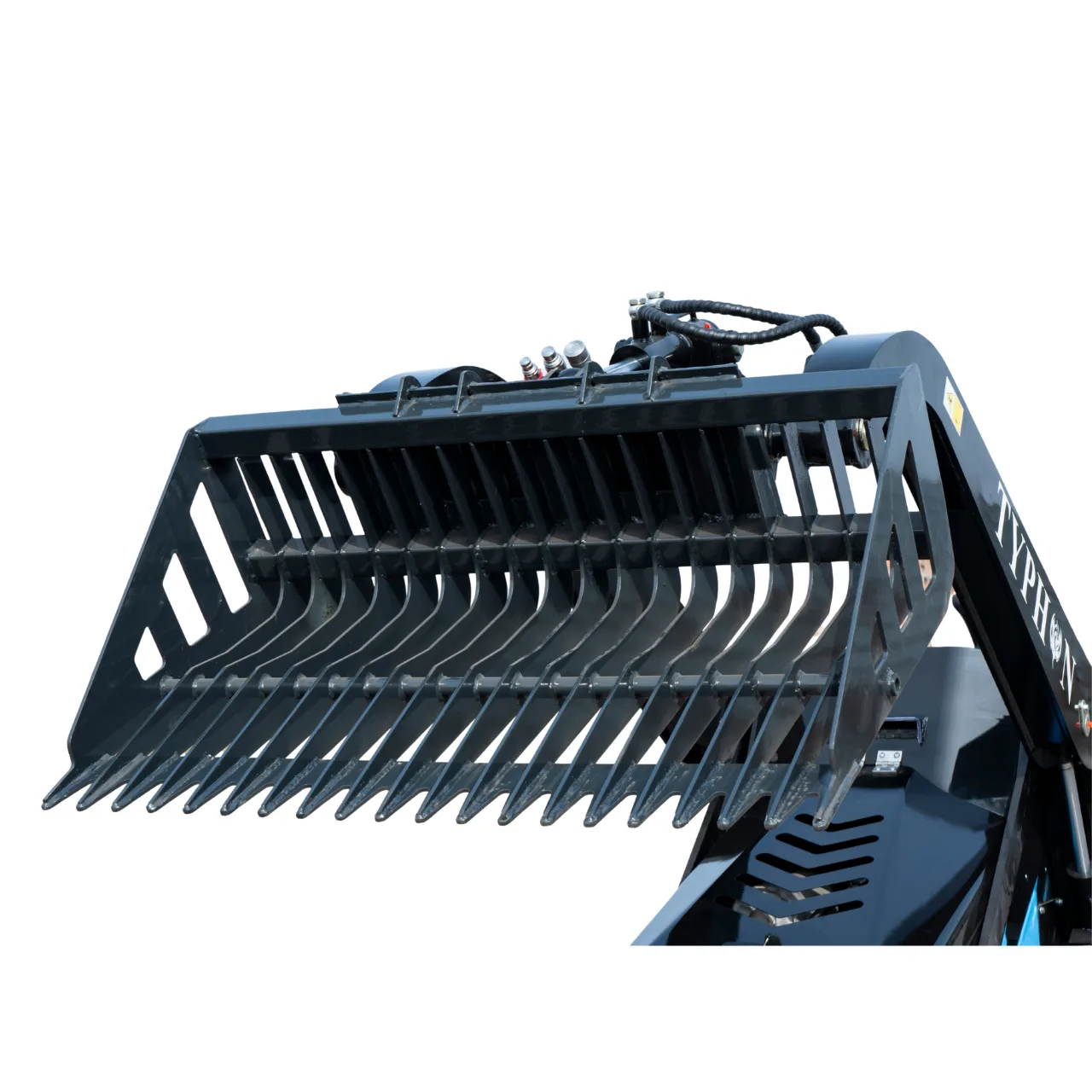 Landscaping Skeleton Rock Bucket for TYPHON STOMP X1300 & STOMP 509 Mini Skid Steers