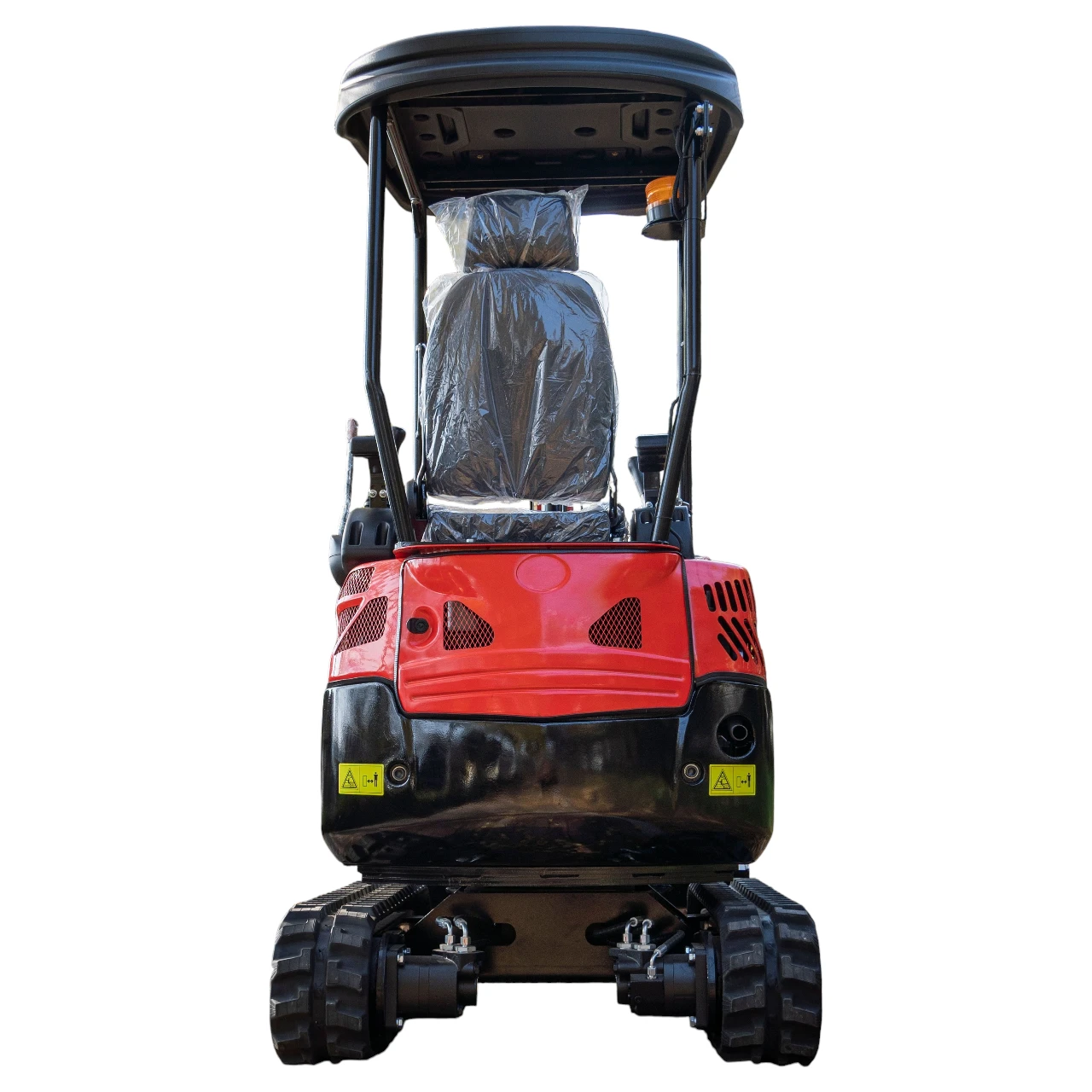 New 4,000 lb TYPHON Lux Mini Excavator Rubber Track with Kubota Diesel Engine USA