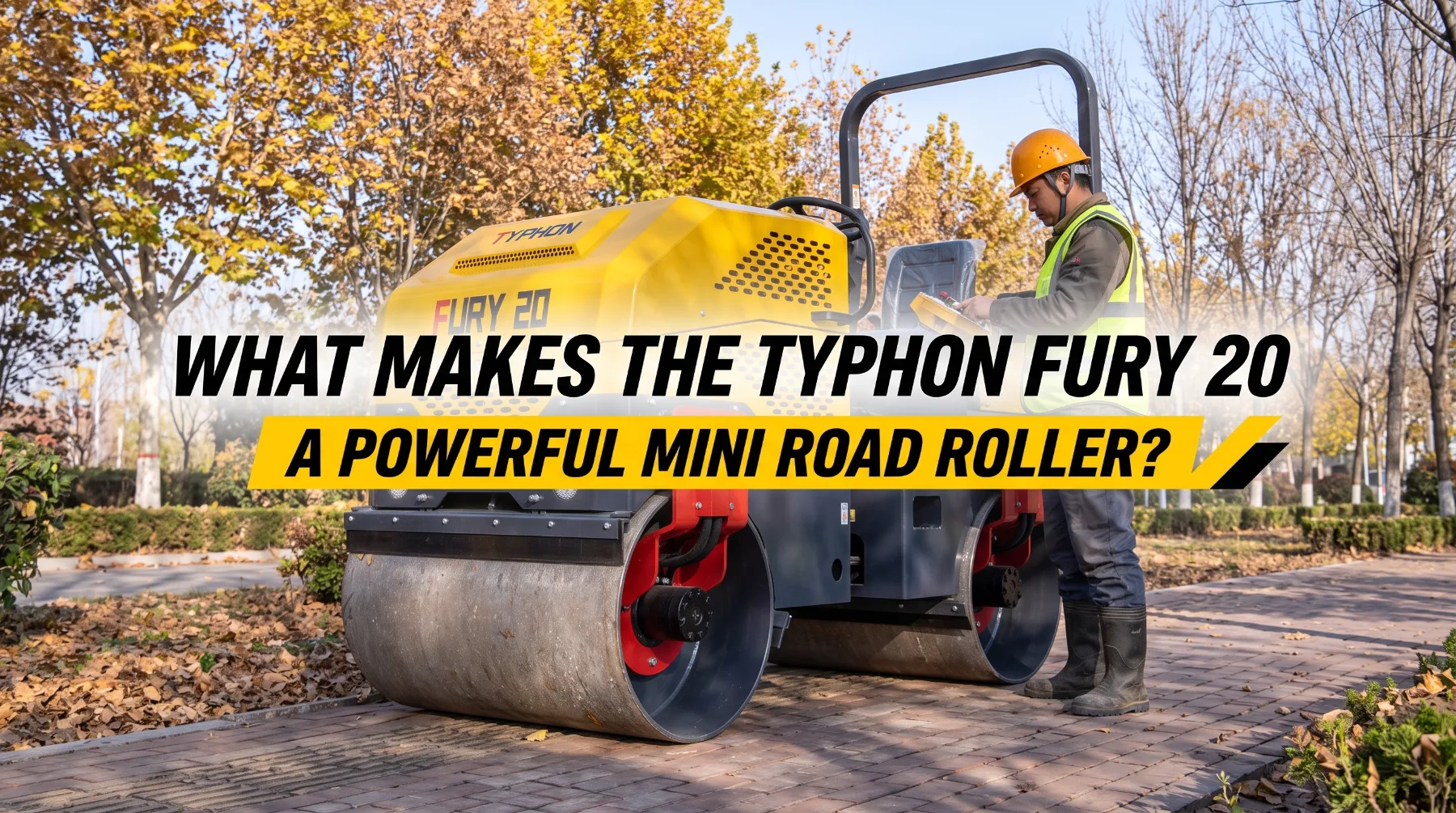 What Makes the TYPHON FURY 20 a Powerful Mini Road Roller?
