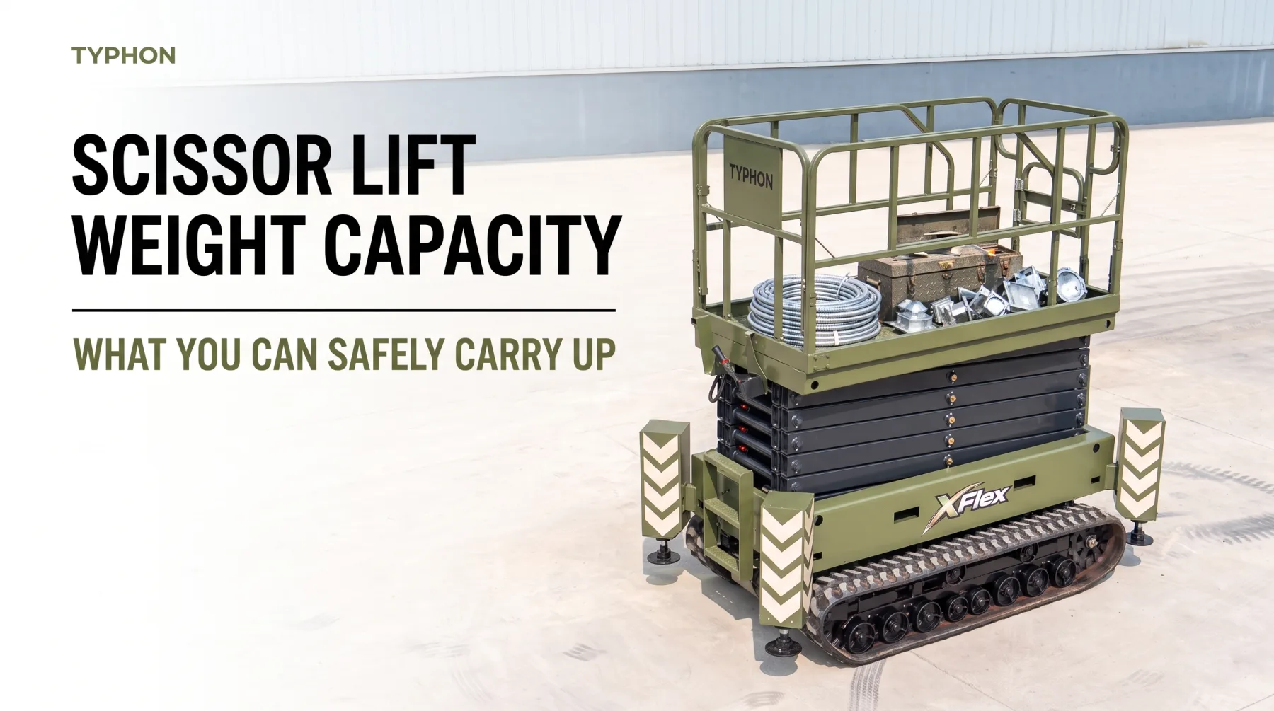 Scissor Lift Weight Capacity and What You Can Safely Carry Up