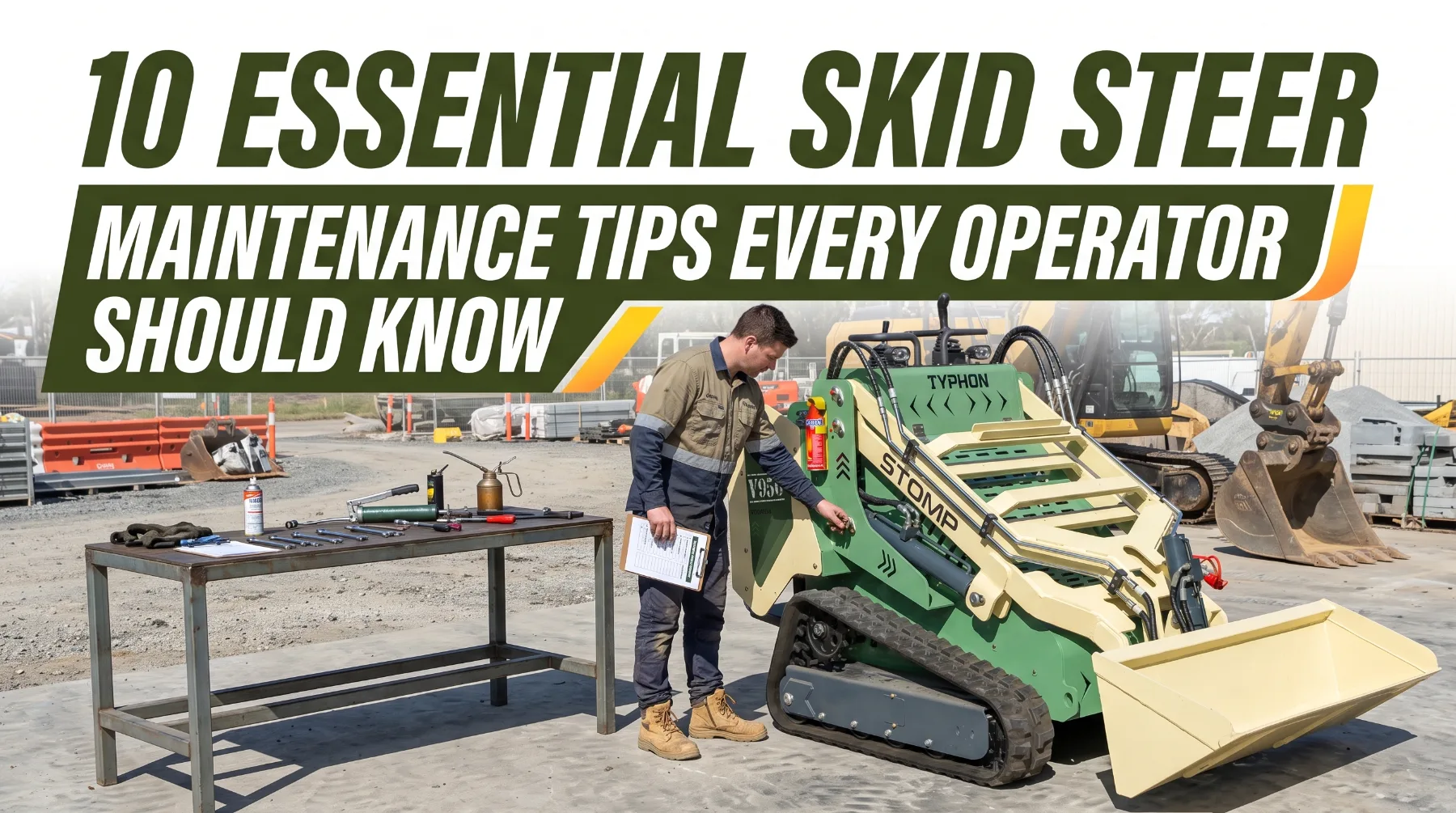 10 Essential Skid Steer Maintenance Tips Every Operator Should Know